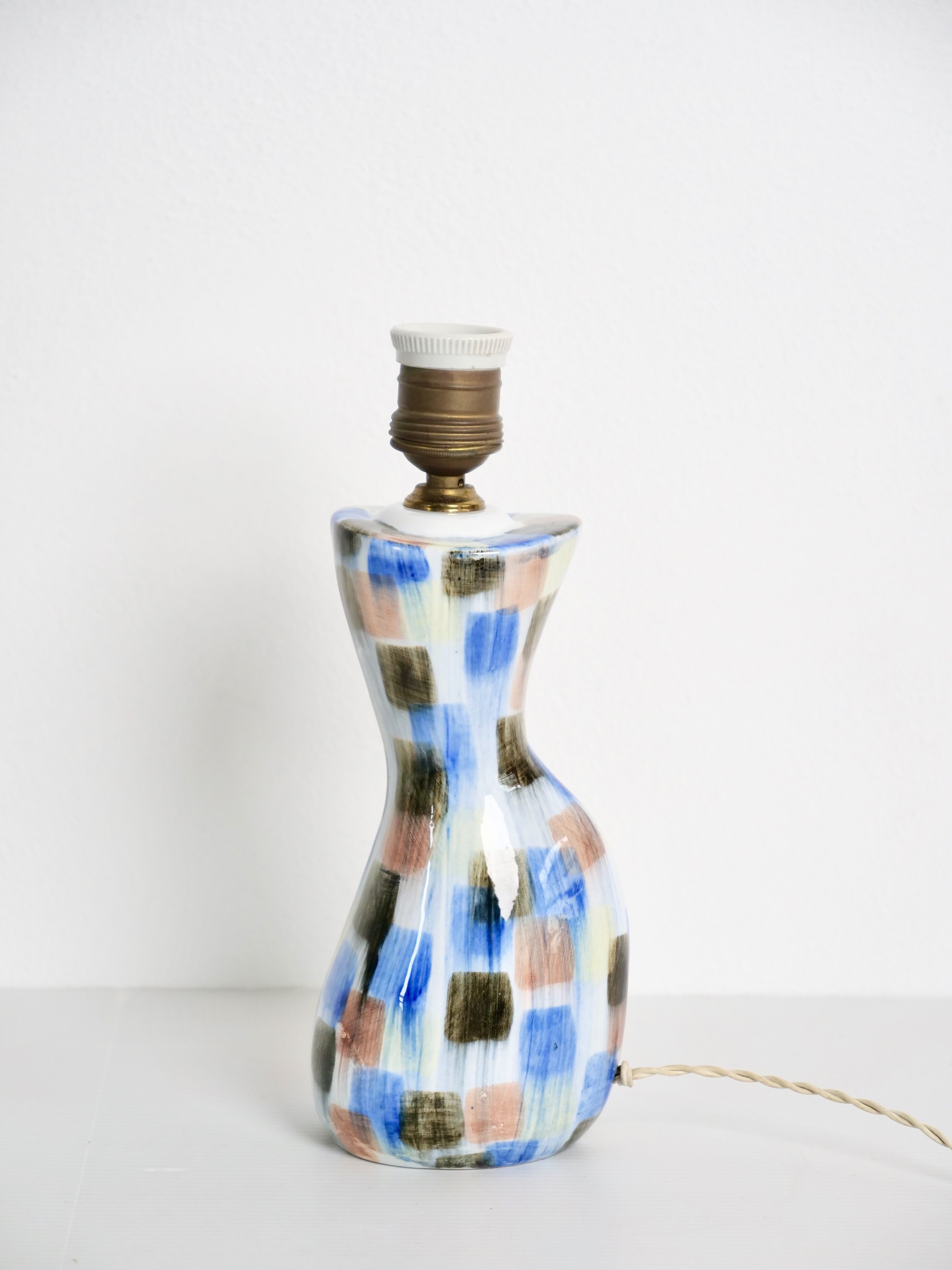 Kil ceramic freeform lamp stand