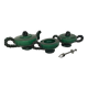 Vallauris green tea set – 1960s