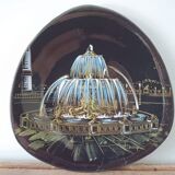 Longwy concorde enamel plate
