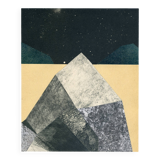 Collage on paper • MINERALOGY I