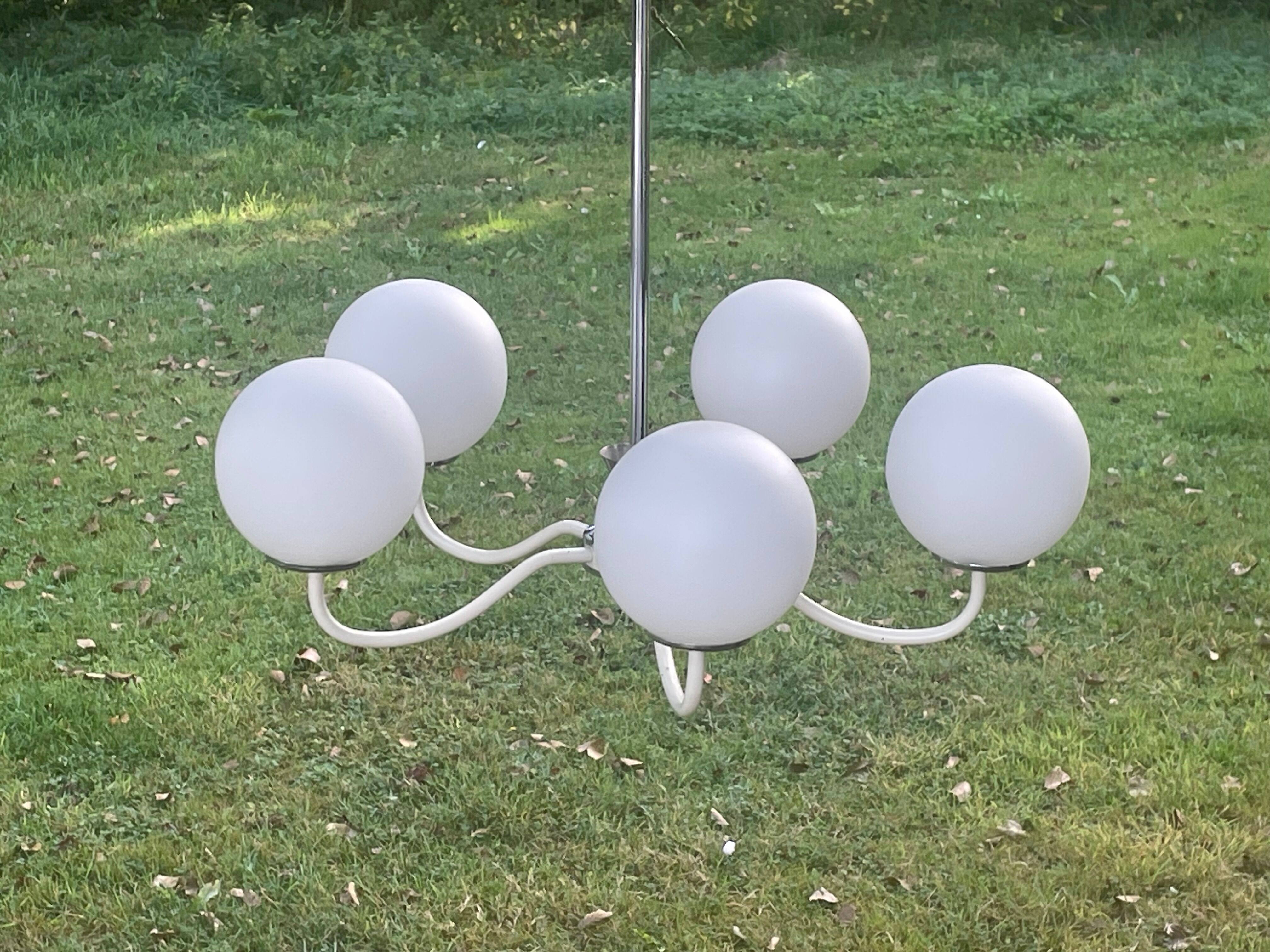 Lustre 5 lumières vintage