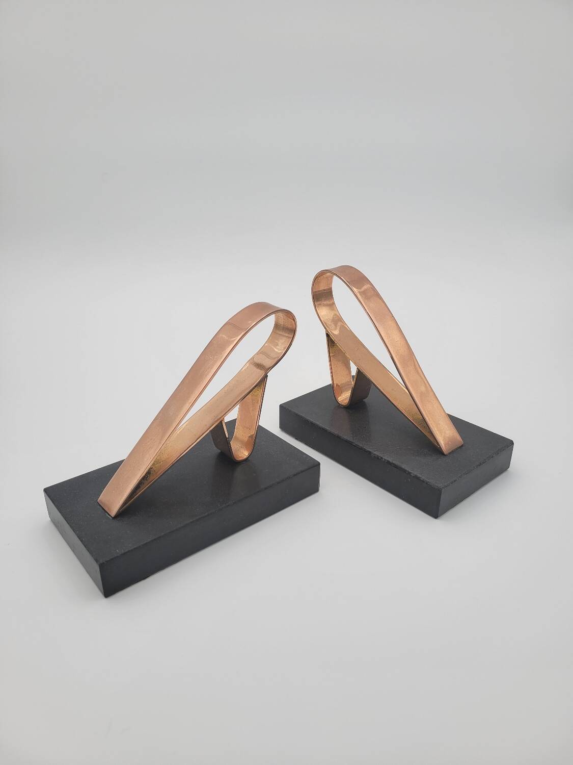 Pair of Gold Starry Bookends
