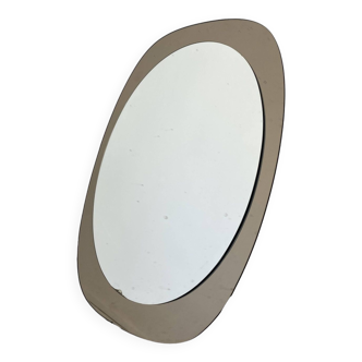 Mirror and wall lights Veca double shade 70´s