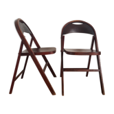 Lot de 2 chaises pliantes thonet b751
