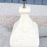 Lamp of the 70s in limestone