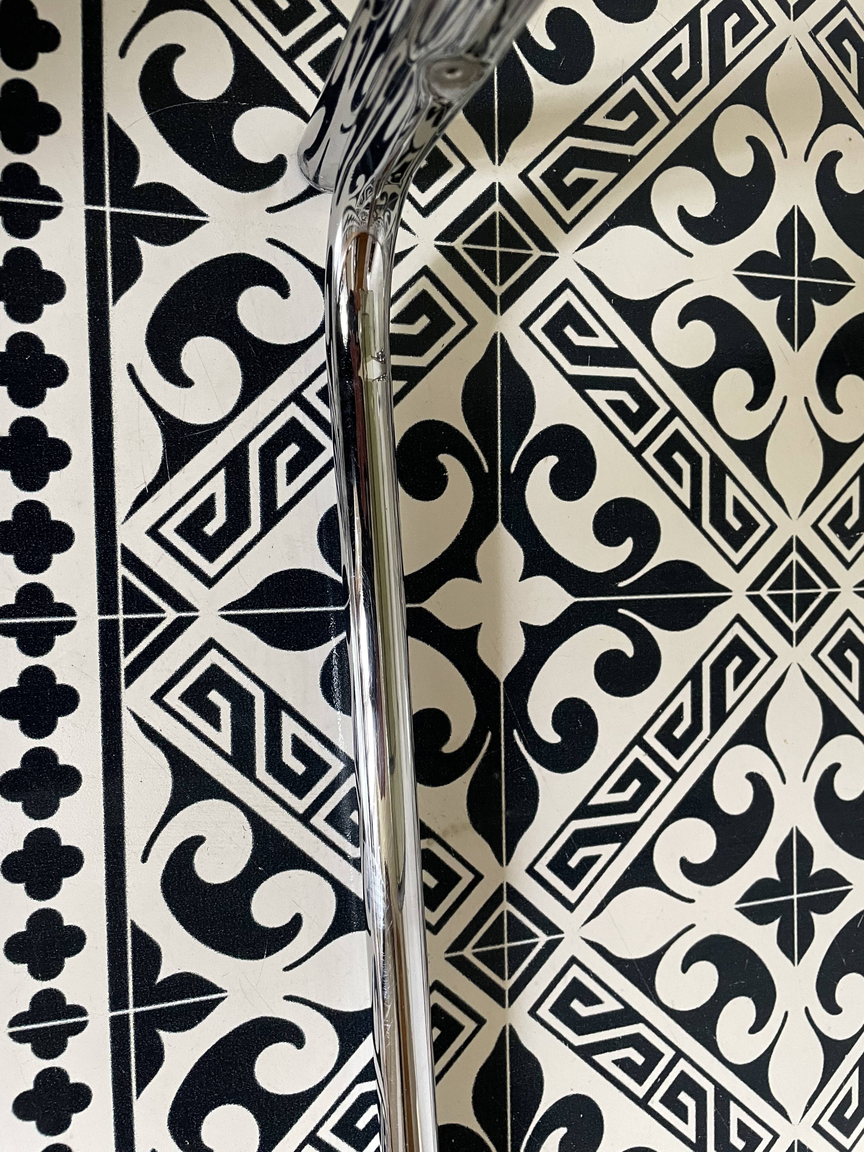 Vintage chrome side table 1970