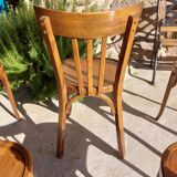 5 vintage Baumann bistro chairs