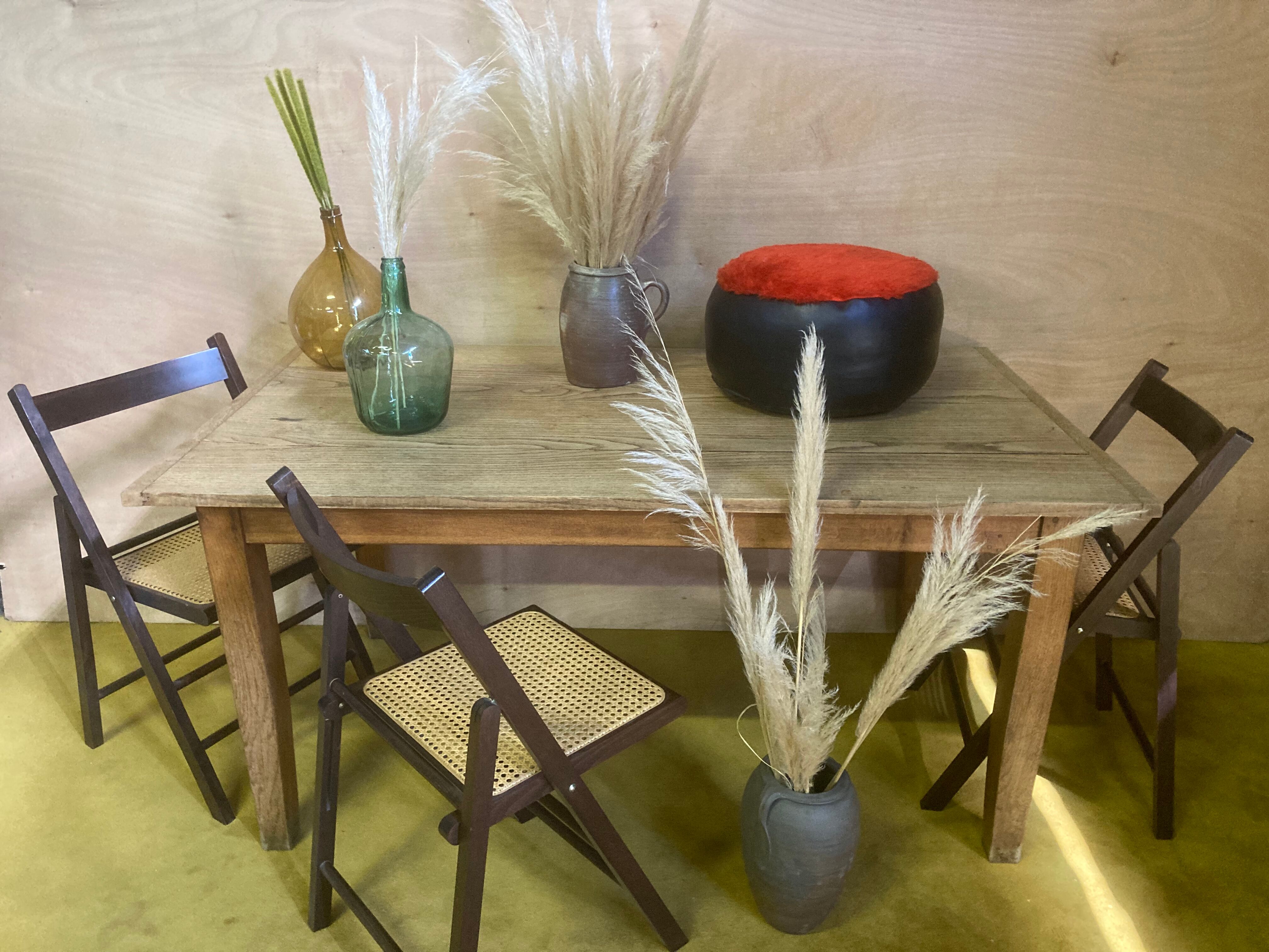 Table de campagne chêne