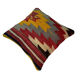 Vintage turkish kilim cushion cover 40 x 40 cm