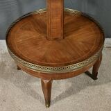 Important Marquetry Floor Lamp, Louis XV / Louis XVI Transition Style