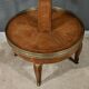 Important Marquetry Floor Lamp, Louis XV / Louis XVI Transition Style