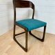 Chaise traineau restaurée Baumann 1970