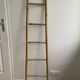 Decorative vintage bamboo ladder