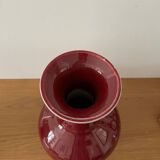 Vase chinois sang de bœuf ancien 33cm