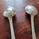 Christofle - 3 silver-plated table spoons - Chrysanthemum model