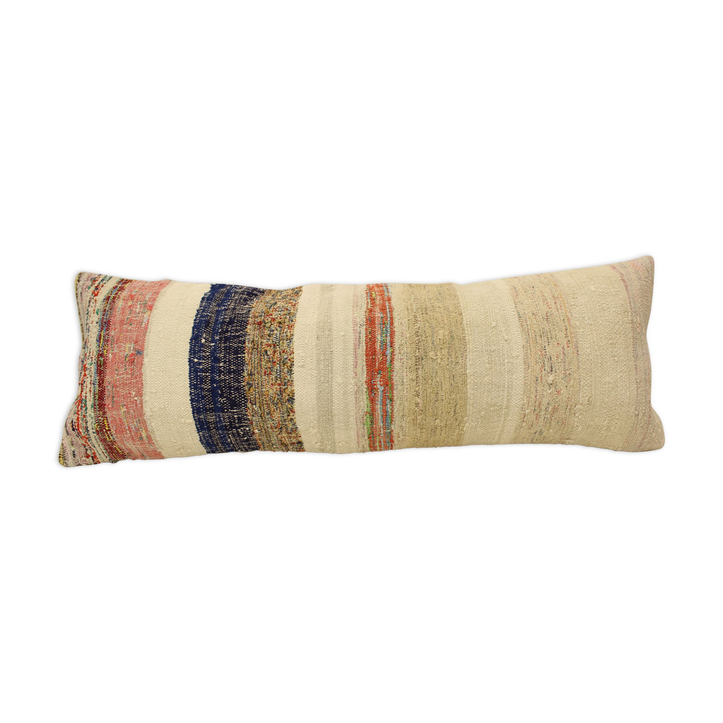 Housse coussin vintage 30x90 cm kilim