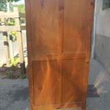 Pair of pine Parisian wardrobes circa 1935