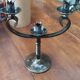 Wrought iron chandelier by Charles Piguet
