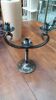 Wrought iron chandelier by Charles Piguet