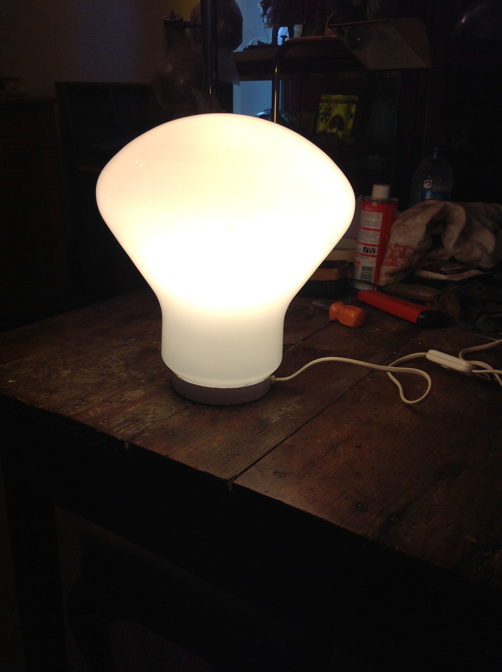 Vintage bulb lamp, 70s