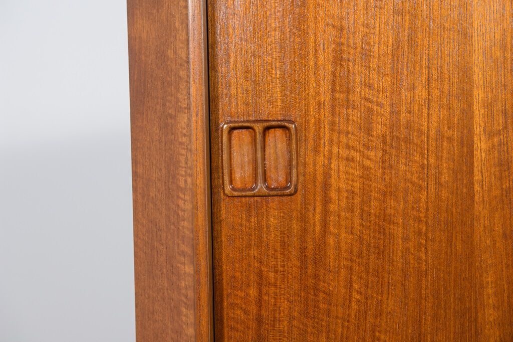 Mid-Century Modern Teak Corner Cabinet, 1960s