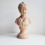 Plaster bust