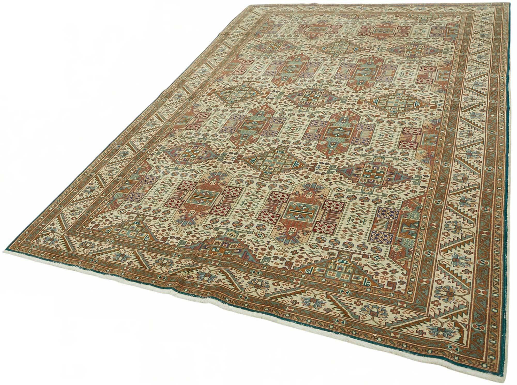 Turkish Wool Vintage Kayseri Rug 195 cm x 290 cm