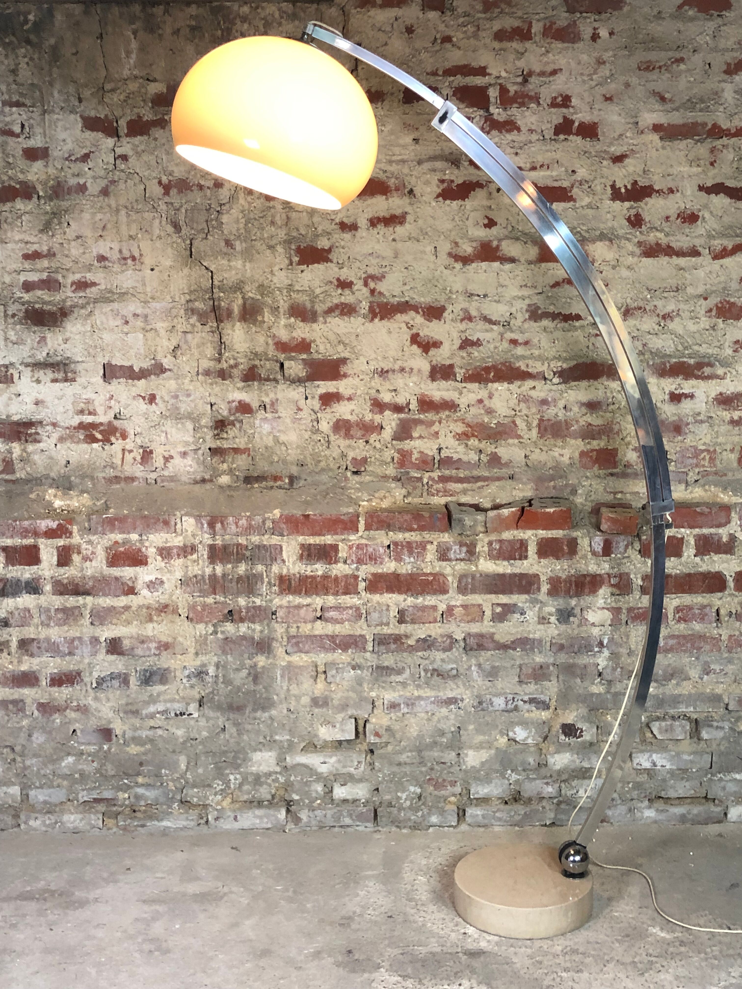 Vintage 70's arc floor lamp
