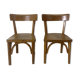 Paire de chaises d'enfant baumann 50's