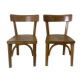 Pair of baumann 50's children's chairs