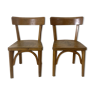 Pair of baumann 50's children's chairs