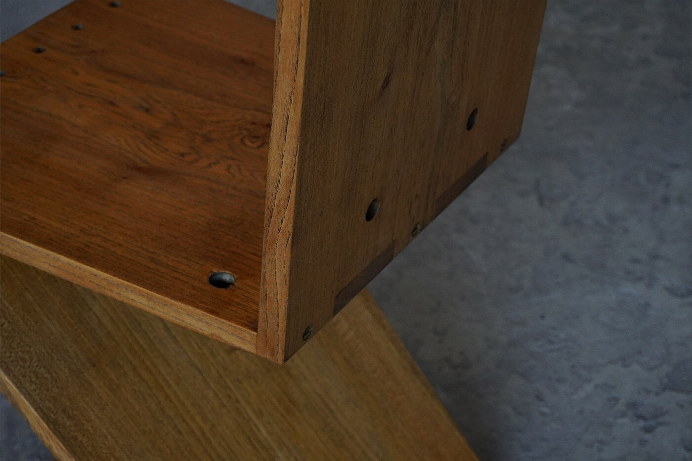 Gerrit Rietveld Zig Zag chair by G.A.v.d. Groenekan, The Netherlands 1960s