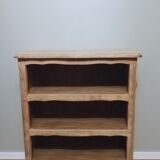 Bookcase in raw oak