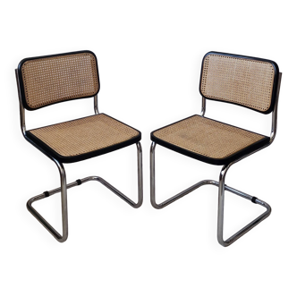 Paire de chaises Marcel Breuer Cesca B32
