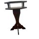 Table d'appoint vintage en bois / table pour plantes / table de chevet