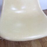 Pair of Herman Miller chairs model DSS 1960 fiberglass
