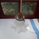 Glass tulip pendant light