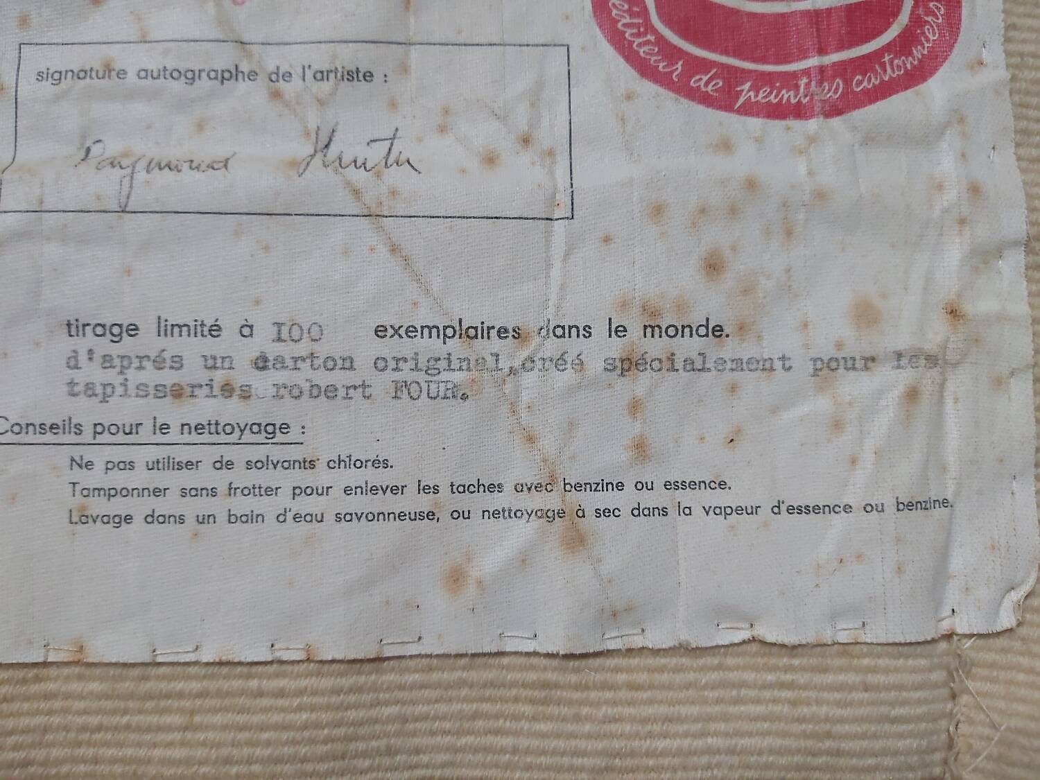 Tapisserie d'Aubusson