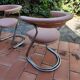 Set of 4 Modernist Swiss Zug Victori Dining Room Armchairs
