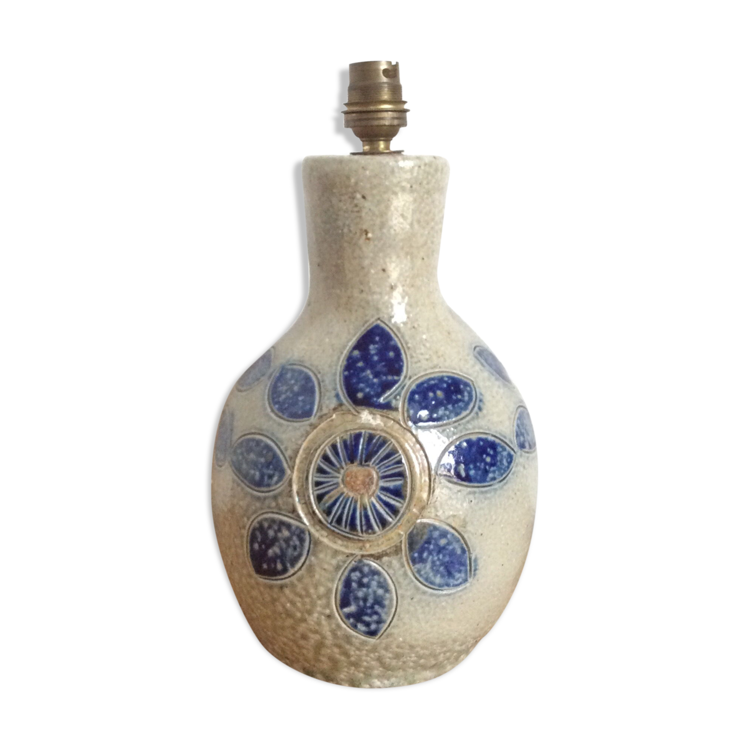 Ceramic lamp foot by Jean Claude Monange, 60s/70s