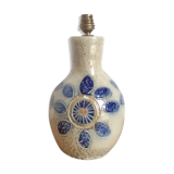 Pied de lampe en céramique par Jean Claude Monange, années 60/70