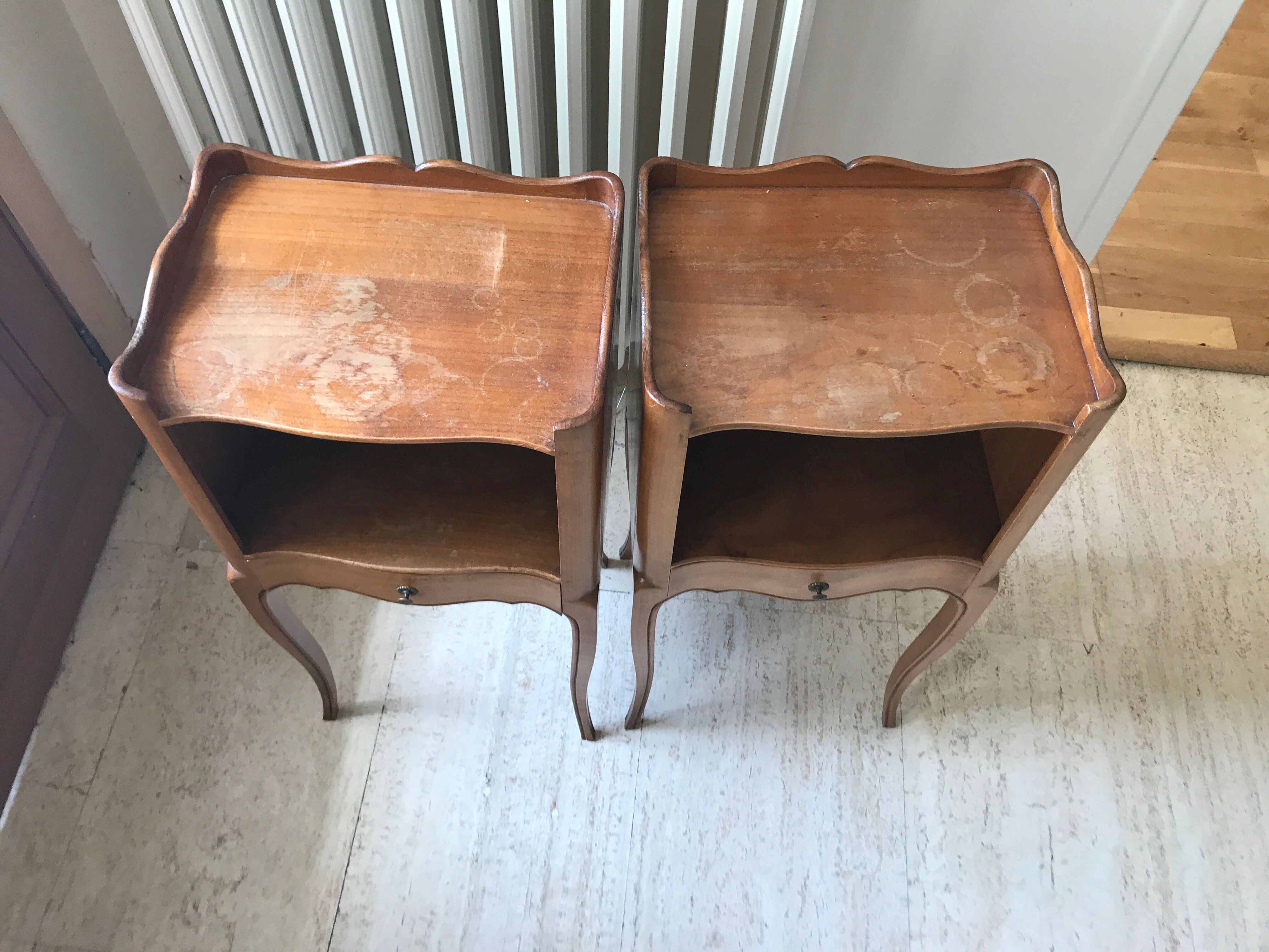 Pair of Louis XV style bedsides