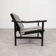 Wooden Scandianvian arm chair