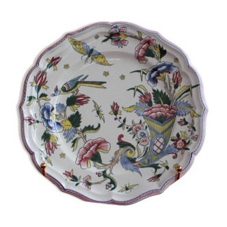 Decorative plate Gien Cornucopia