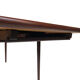 Table à manger vintage Topform en teck massif extensible 1960