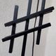 Minimalist iron floor lamp