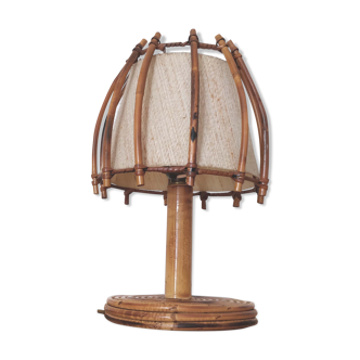 Rattan lamp 1960