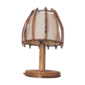 Rattan lamp 1960