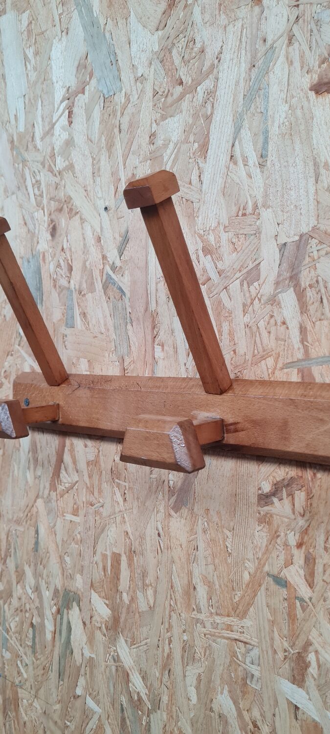 Baumman wooden coat rack