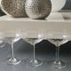 Lot of 4 x Champagne Coupes / Doyen Glassware. Art Deco 1930s.